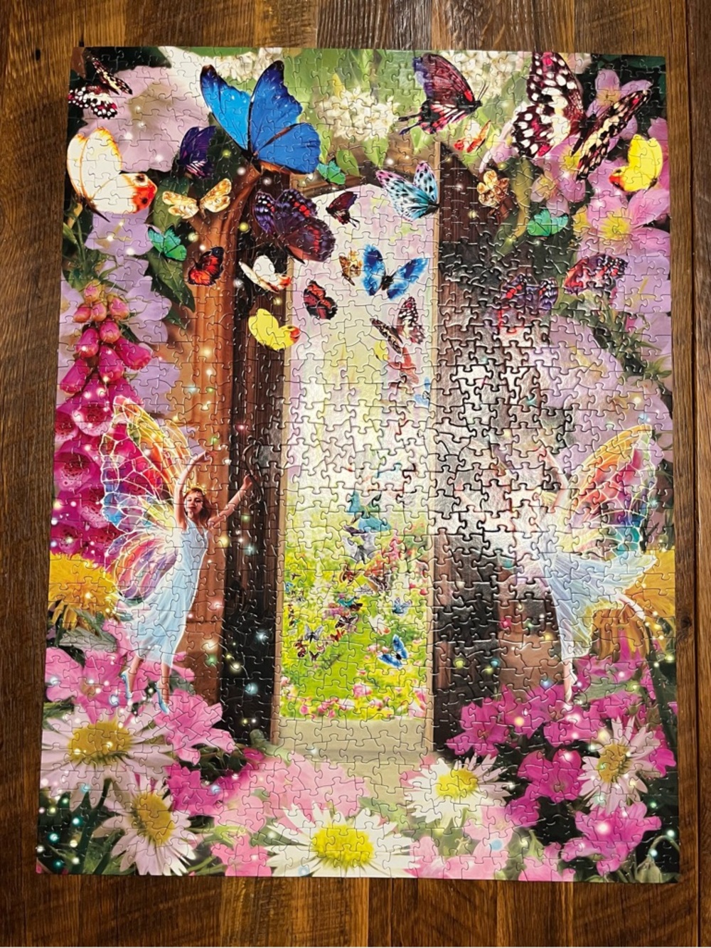 Fairy Door 1000-pc jigsaw puzzle - Picture 2 of 2